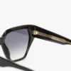 Acetat-Sonnenbrille in Schwarz Acetat-Sonnenbrille in Schwarz