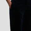 Alina-Hose aus Mitternachtssamt