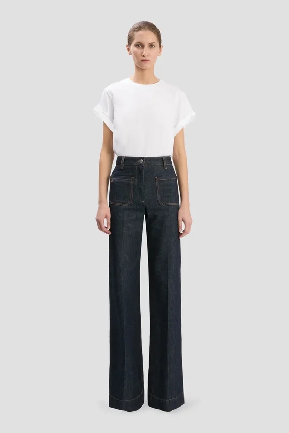 Alina-Jeans in Indigo-Waschung Alina-Jeans in Indigo-Waschung