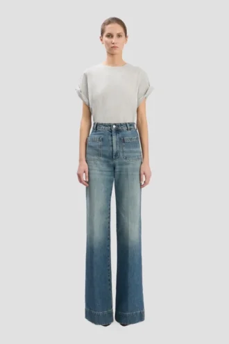 Alina-Jeans in Used-Blue-Waschung