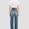 Alina Stretch-Jeans in Used-Blue-Waschung Alina Stretch-Jeans in Used-Blue-Waschung