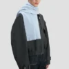 Alpaka-Schal in Gletscherblau Alpaka-Schal in Gletscherblau
