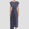 Aria Midi-Kleid in Eclipse Aria Midi-Kleid in Eclipse