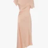Asymmetrisches Twist-Kleid in Blossom