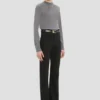Austen-Pullover in Grau meliert