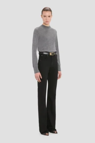 Austen-Pullover in Grau meliert Austen-Pullover in Grau meliert