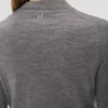Austen-Pullover in Grau meliert
