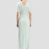Bela Midi-Kleid in Aquamarin Bela Midi-Kleid in Aquamarin
