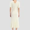 Bela Midi-Kleid in Bright Ivory