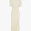 Bela Midi-Kleid in Bright Ivory