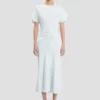 Bela Midi-Kleid in Gletscherblau