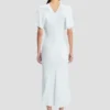 Bela Midi-Kleid in Gletscherblau