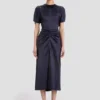 Bela Midi-Kleid in Midnight