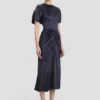 Bela Midi-Kleid in Midnight