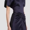 Bela Midi-Kleid in Midnight