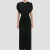 Bela Midi-Kleid in Schwarz