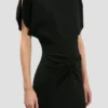 Bela Midi-Kleid in Schwarz