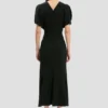 Bela Midi-Kleid in Schwarz