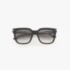 Übergroße Acetat-Sonnenbrille in Schwarz Übergroße Acetat-Sonnenbrille in Schwarz