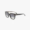 Übergroße Acetat-Sonnenbrille in Schwarz Übergroße Acetat-Sonnenbrille in Schwarz