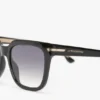 Übergroße Acetat-Sonnenbrille in Schwarz Übergroße Acetat-Sonnenbrille in Schwarz