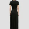 Blaire Midi-Kleid in Schwarz