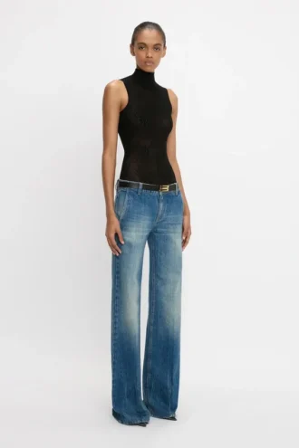 Gigi-Jeans in Vintage-Indigo