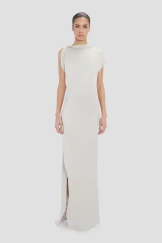 Carla-Kleid in Magnesium