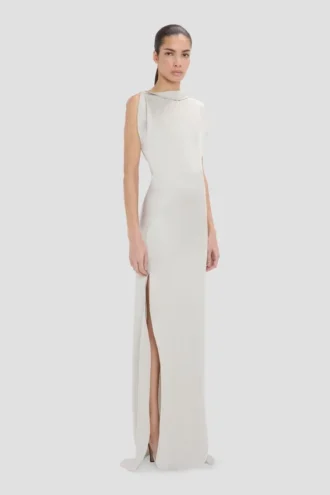 Carla-Kleid in Magnesium