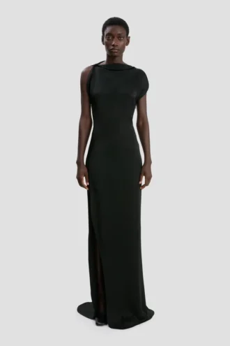 Carla-Kleid in Schwarz