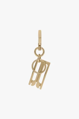 Charm-Schlüsselanhänger in Gold Charm-Schlüsselanhänger in Gold