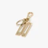Charm-Schlüsselanhänger in Gold