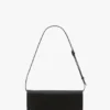 Clutch „202“ aus schwarzem Leder