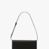 Clutch „202“ aus schwarzem Leder