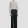 Constance Sweatshirt in Grau meliert
