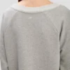 Constance Sweatshirt in Grau meliert