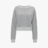Constance Sweatshirt in Grau meliert