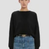 Constance Sweatshirt in Schwarz