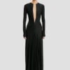 Cut-Out-Kleid in Schwarz