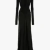 Cut-Out-Kleid in Schwarz