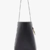 Dia Bucket Bag aus marineblauem Leder
