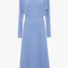 Dolman-Midi-Kleid in Bluebell