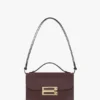 Dorian-Tasche aus burgunderrotem Leder