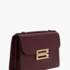 Dorian-Tasche aus burgunderrotem Leder