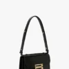 Dorian-Tasche aus geprägtem schwarzem Leder Dorian-Tasche aus geprägtem schwarzem Leder