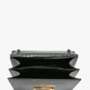 Dorian-Tasche aus geprägtem schwarzem Leder Dorian-Tasche aus geprägtem schwarzem Leder
