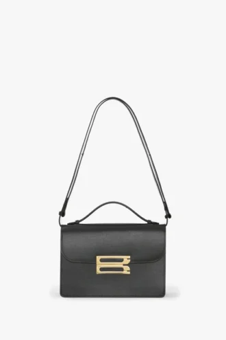 Dorian-Tasche aus schwarzem Leder