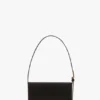 Dorian-Tasche aus schwarzem Satin