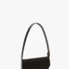 Dorian-Tasche aus schwarzem Satin
