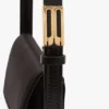 Dorian-Tasche aus schwarzem Satin